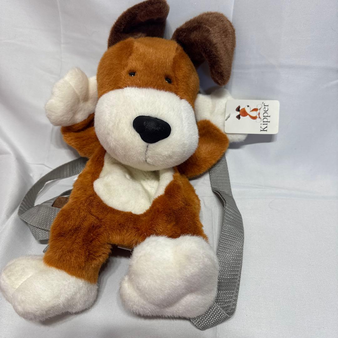 希少/2002年　タグ付 kipper キッパー　ぬいぐるみリュック　いぬ　犬