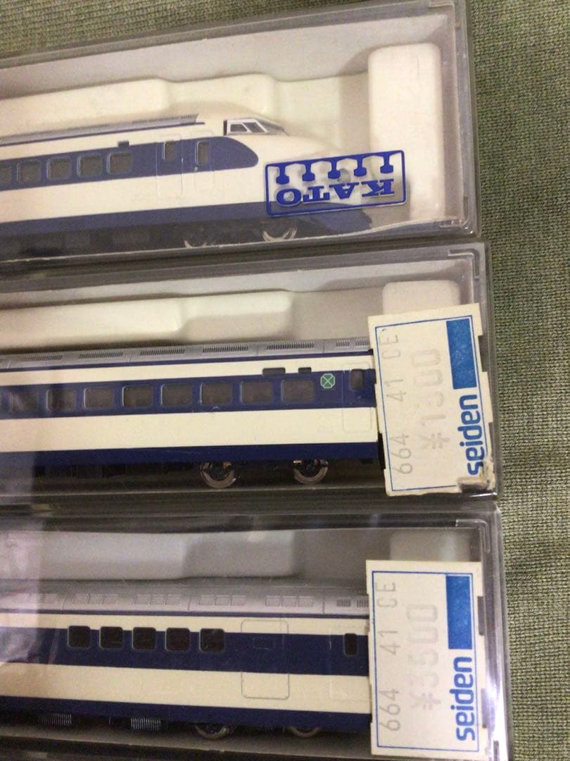 確認用 KATO 関水金属 Nゲージ 0系 新幹線5両セット 鉄道模型
