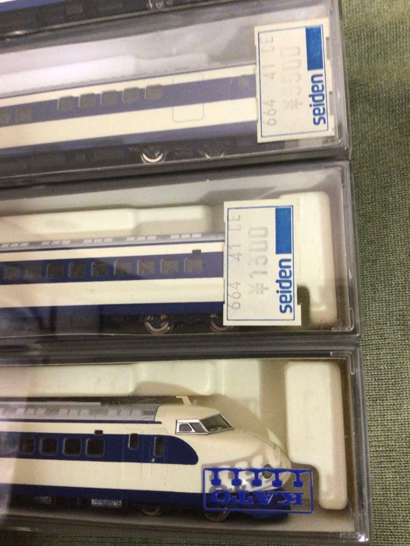 確認用 KATO 関水金属 Nゲージ 0系 新幹線5両セット 鉄道模型
