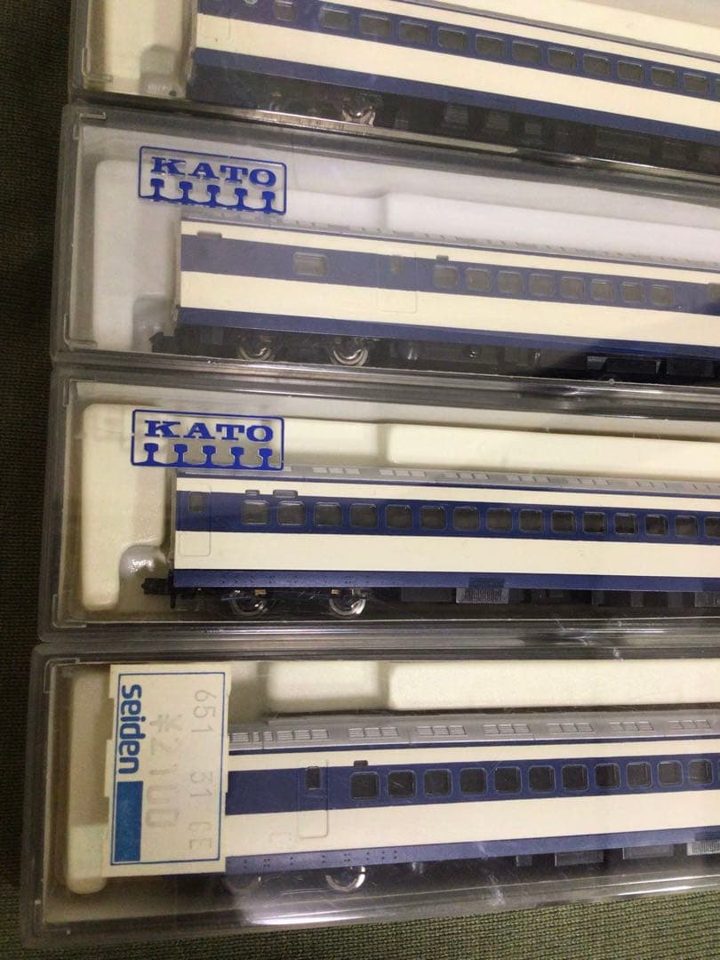 確認用 KATO 関水金属 Nゲージ 0系 新幹線5両セット 鉄道模型