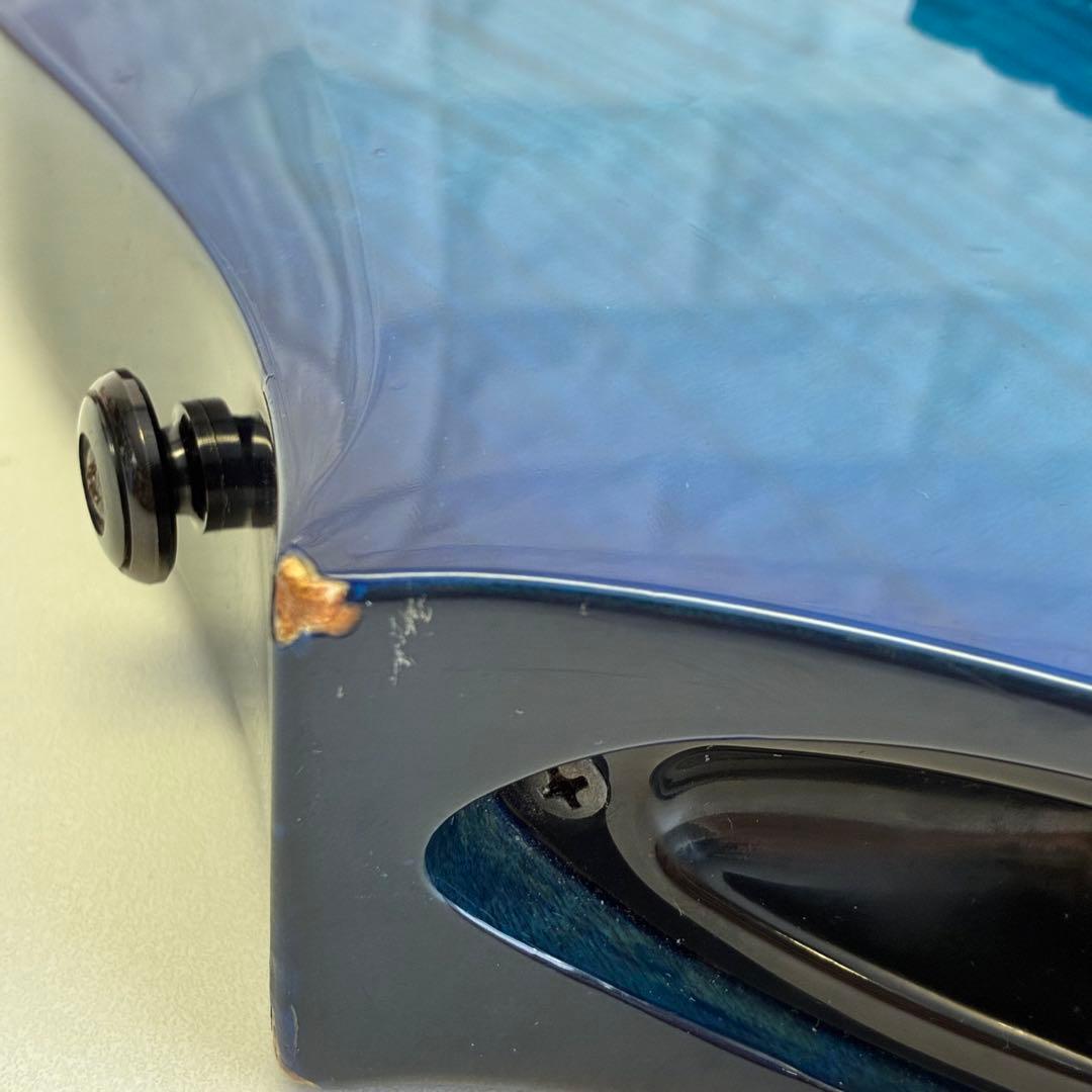 grass roots フォレストタイプ シースルーブルー 虎杢目