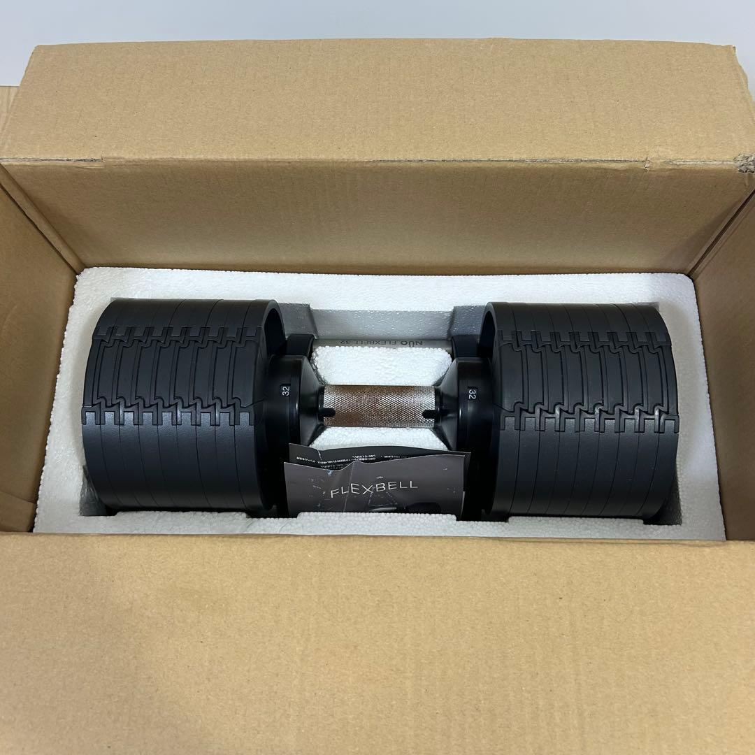 ②着払い NUO FLEXBELL フレックスベル 32kg 可変式ダンベル