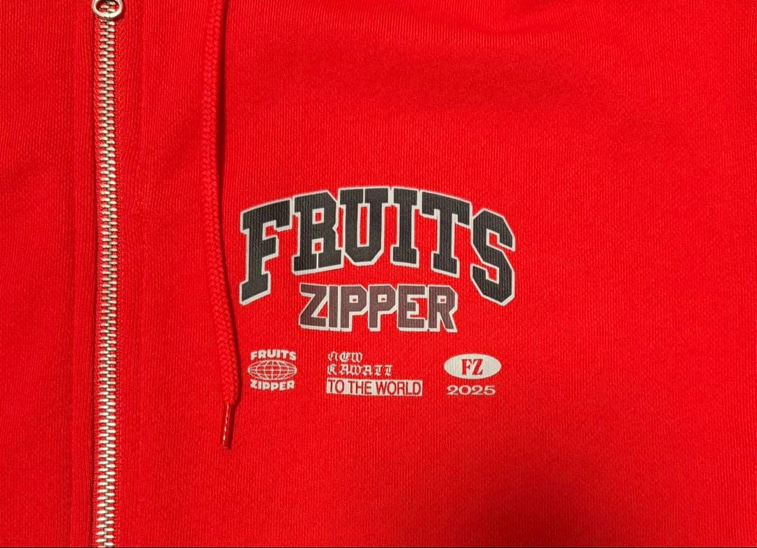 【セール中】FRUITS ZIPPER Zip-up hoodie 月足天音