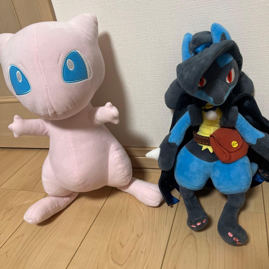 ミュウとルカリオ ぬいぐるみセット