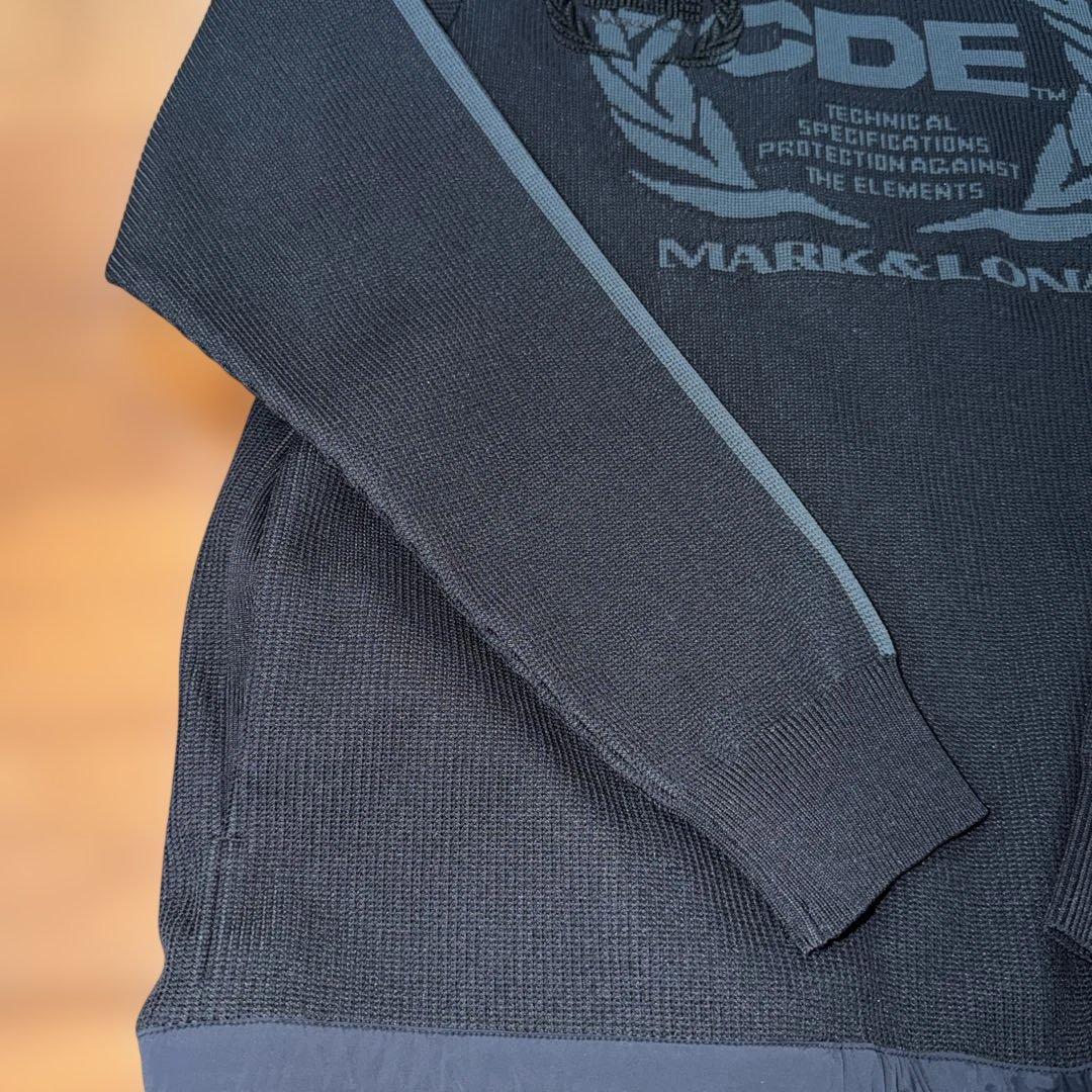 MARK&LONA セーター 46 ダークブルー