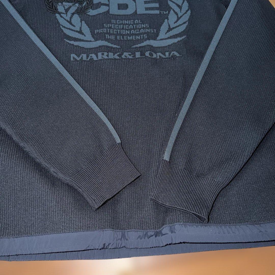 MARK&LONA セーター 46 ダークブルー