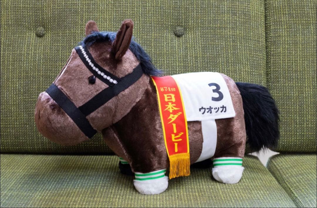 サラブレッドコレクション ふわふわBIGぬいぐるみ ウオッカ ダイワスカーレット