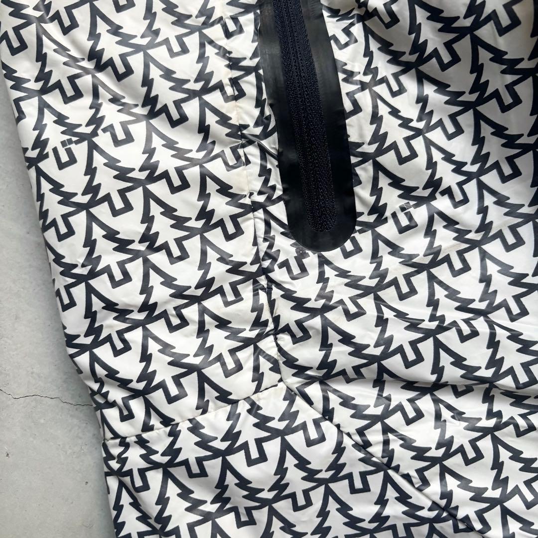 【22年】PGG ピージージー ナイロンタフタ×高通気フリーススカート ツリー柄