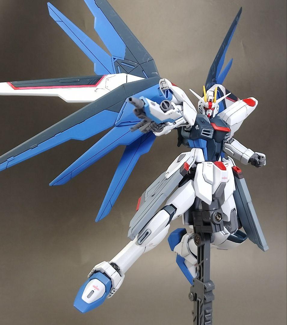 HG HGUC フリーダムガンダム 改修 全塗装 完成品 SEED