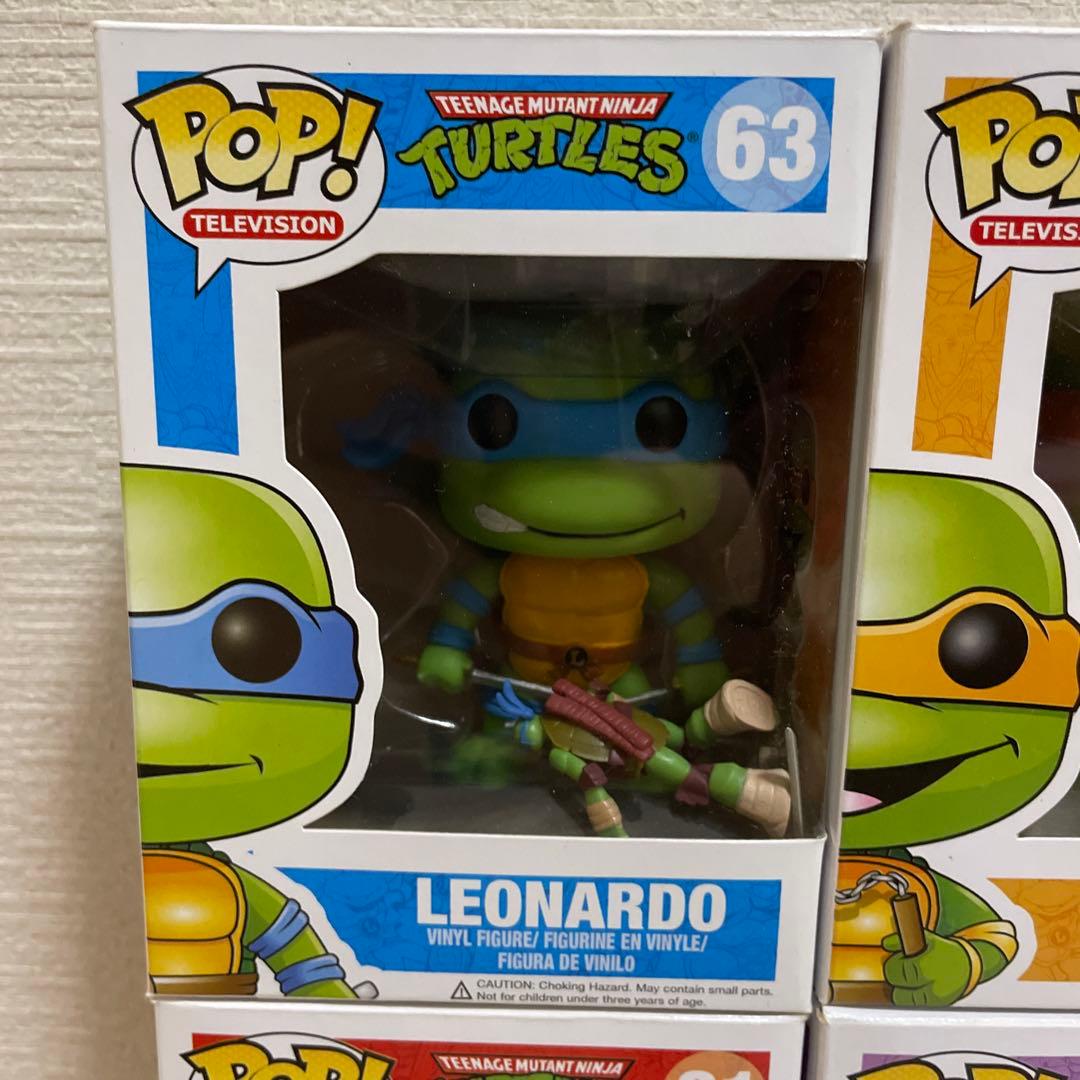 ミュータント・タートルズ POP!フィギュアセット