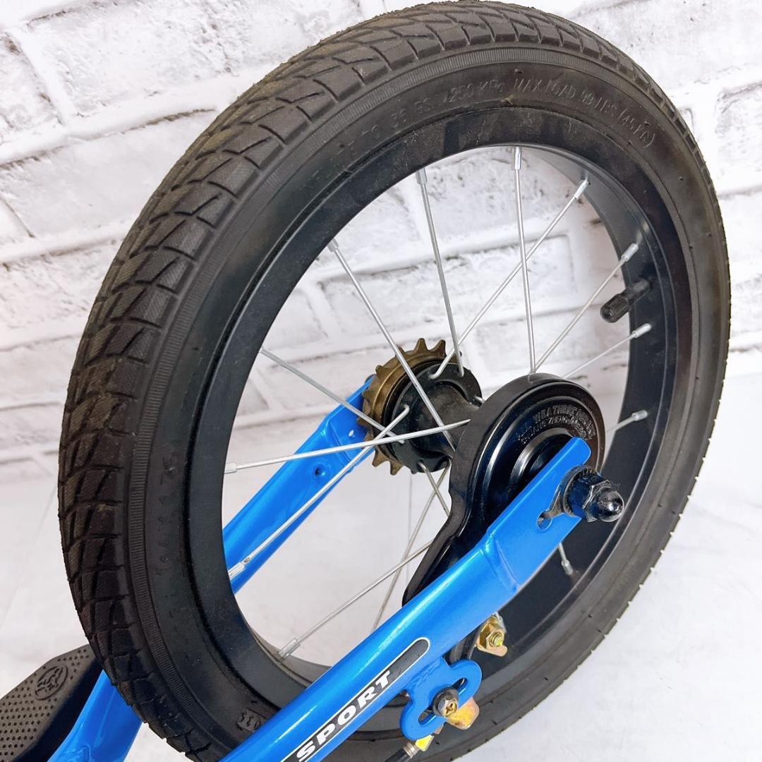 【★未使用級★】ストライダー 14x 14インチ　スティールブルー　キッズバイク
