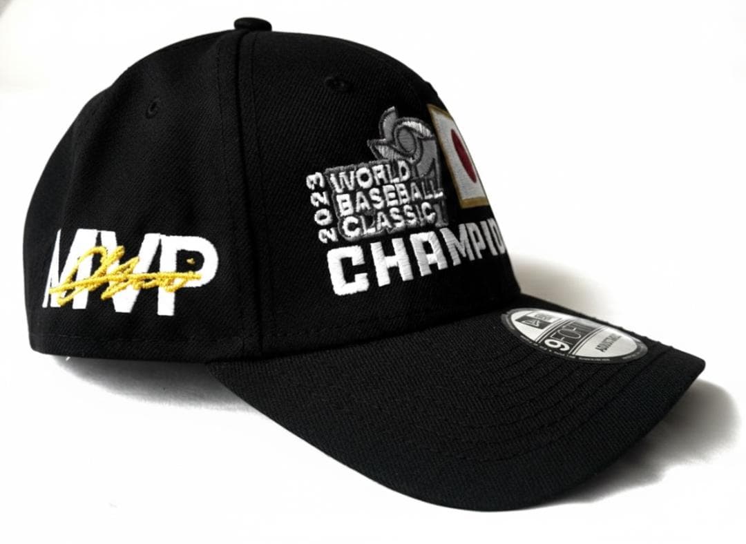 大谷翔平 WBC 2023 MVP記念キャップ サイズ調整可 9FORTY