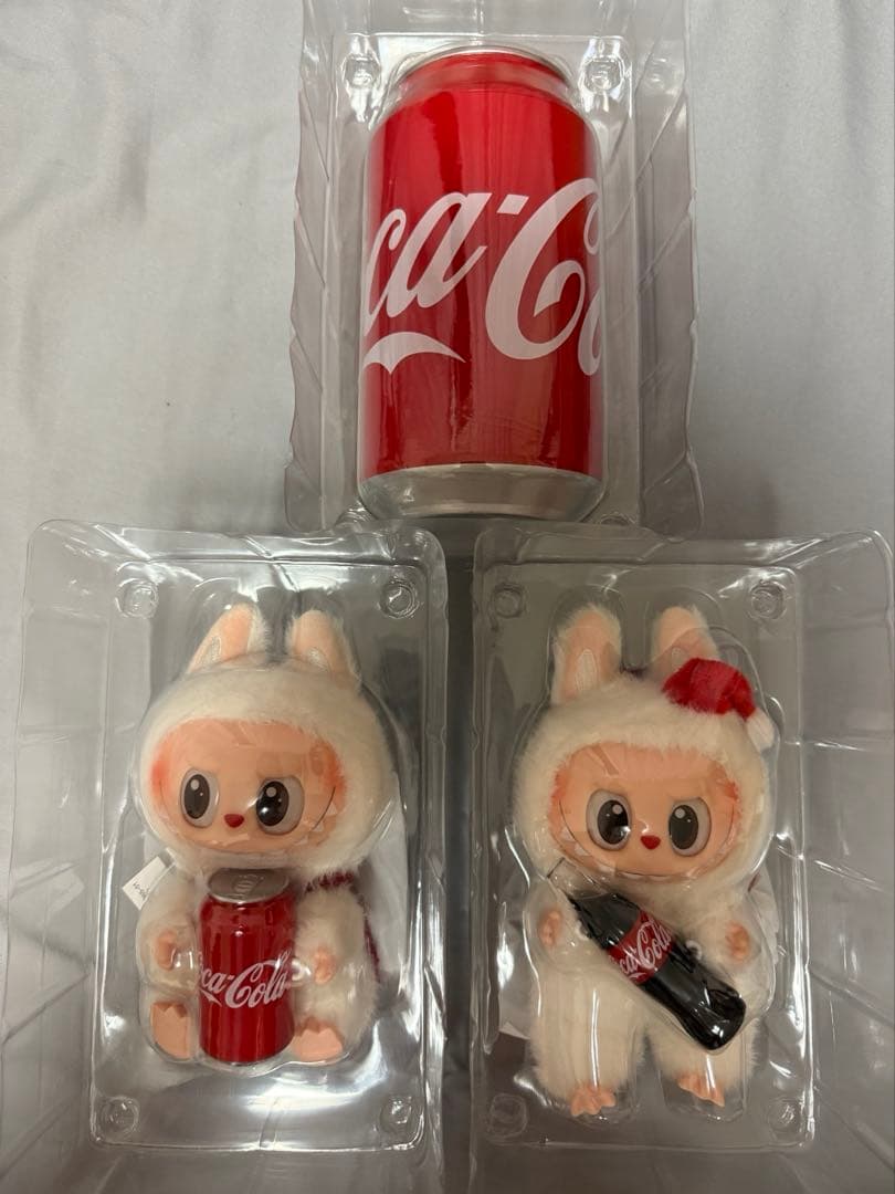 LABUBU コカ・コーラ　 コーララブブ シークレット 瓶、缶、3点セット