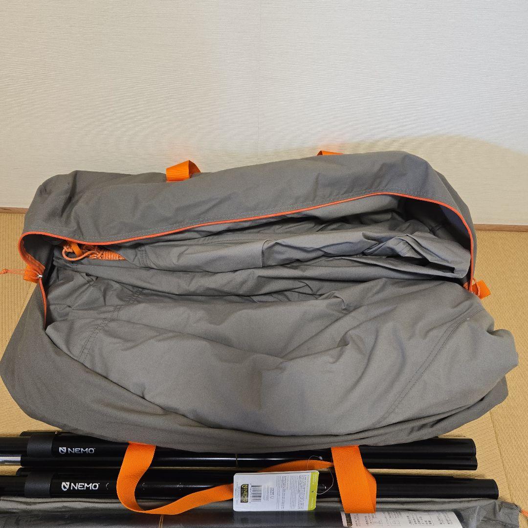 【新品未使用】NEMO ヘキサライトエレメント(廃盤)　追加ポールあり