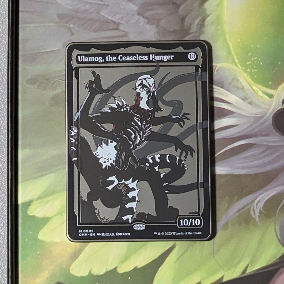 【未開封】MTG　統率者マスターズ　限定ピンズセット+おまけ