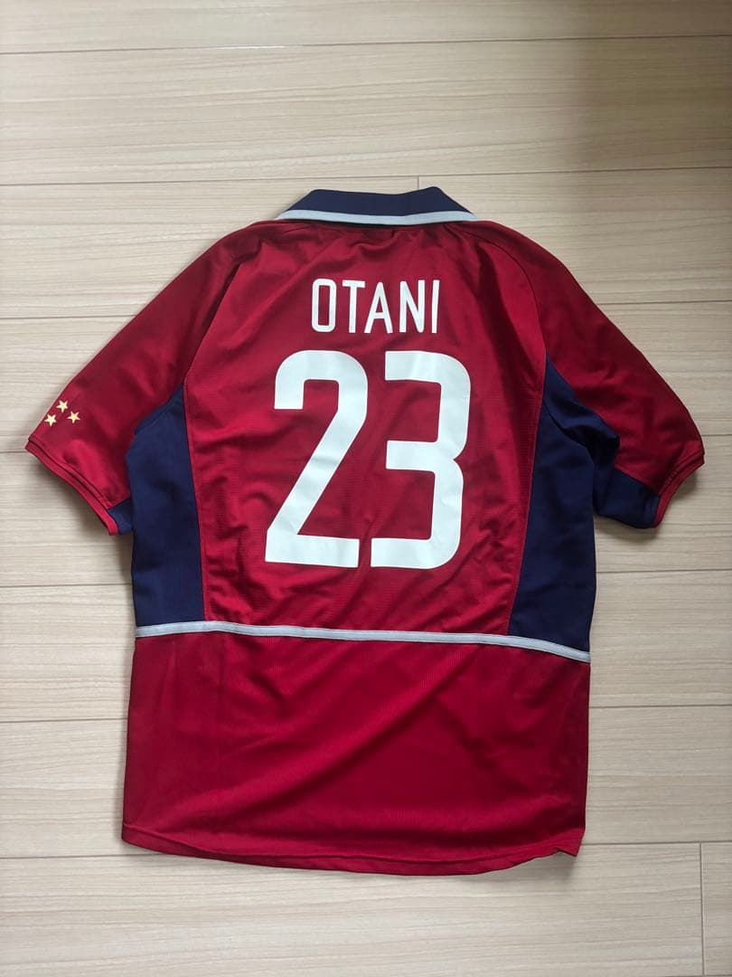 鹿島アントラーズ　ユニフォーム　選手支給　上下　　大谷昌司2002/2003