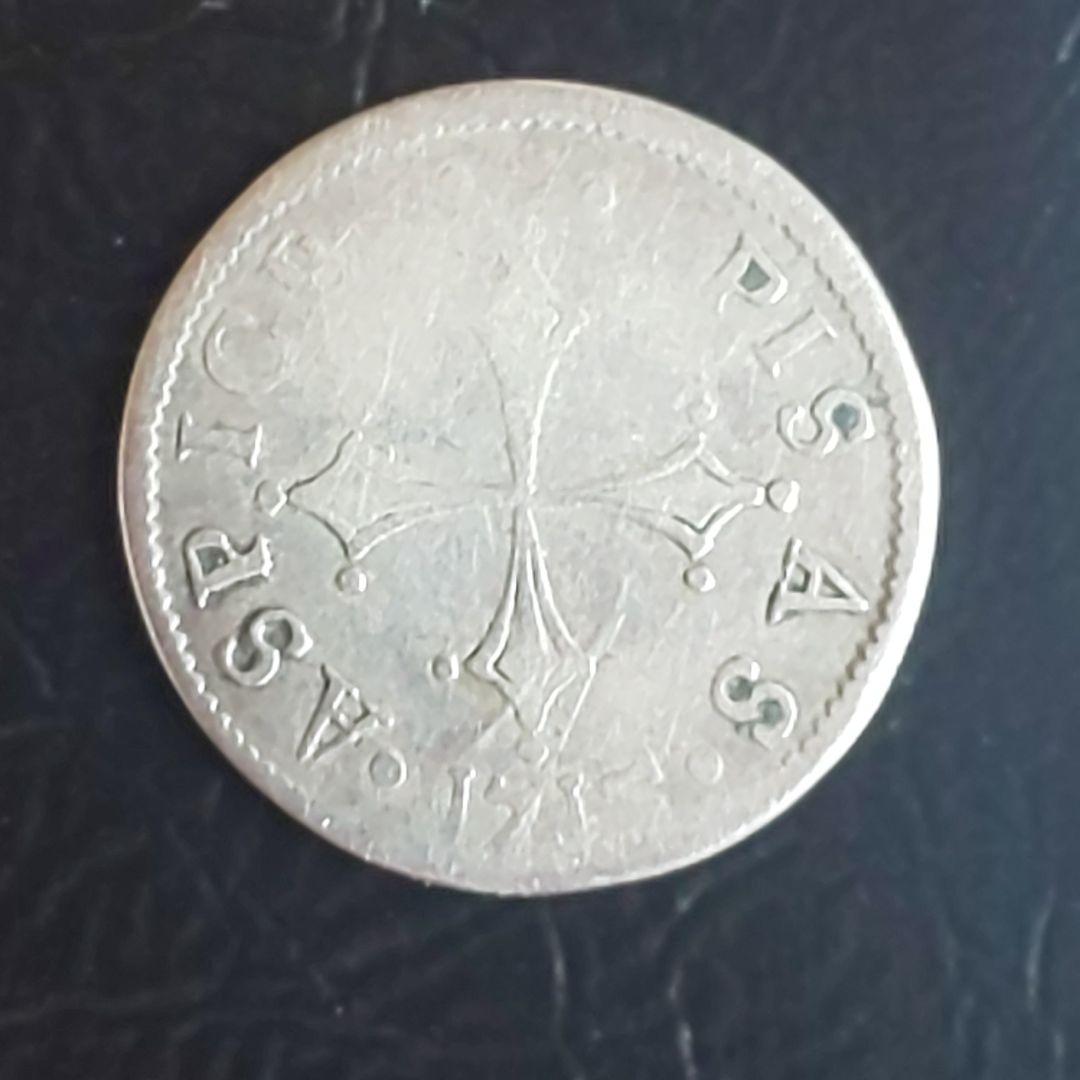 トスカーナ大公国！【マリア様】！銀貨【激レア】【手打ち鋳造】