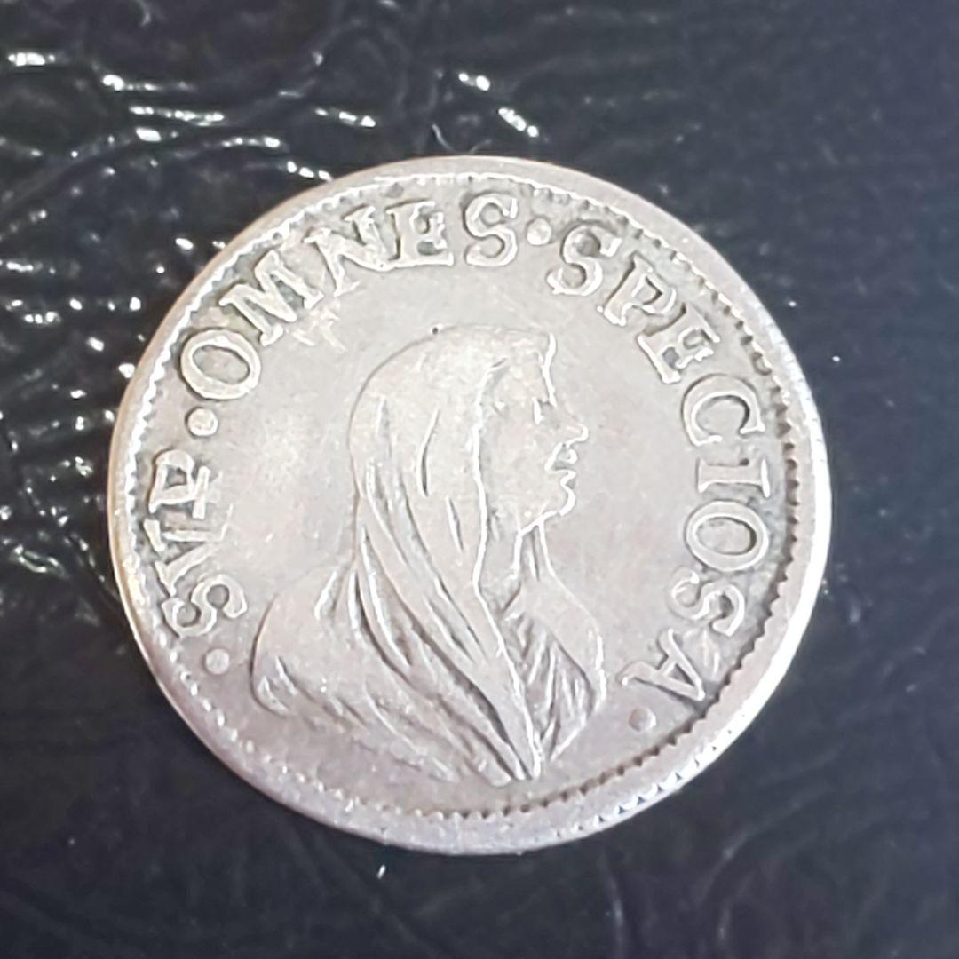 トスカーナ大公国！【マリア様】！銀貨【激レア】【手打ち鋳造】