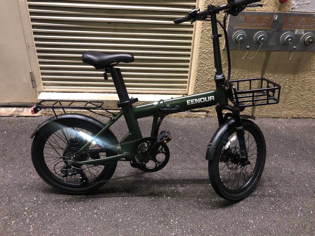 送料込　enneour c4 電動自転車　折り畳み