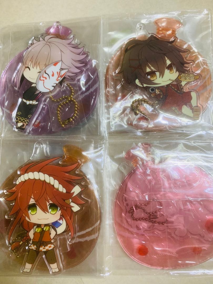 Code：Realize 創世の姫君　カバー付き　アクリルキーホルダー 7点