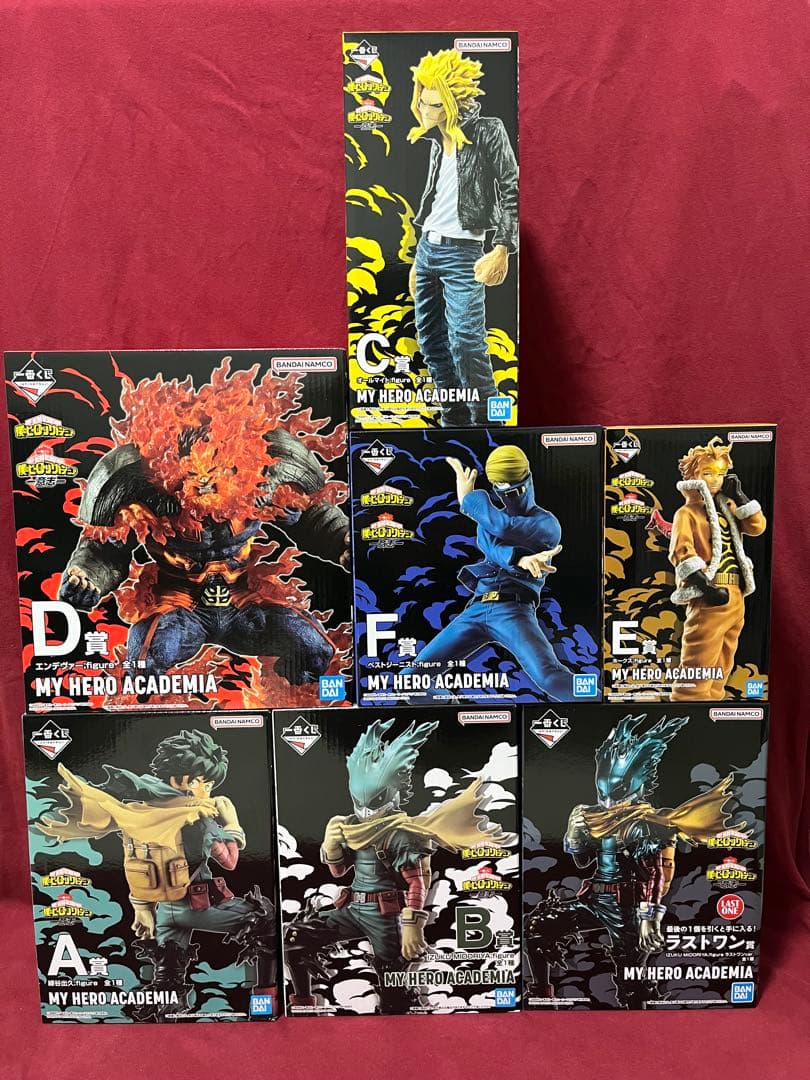 僕のヒーローアカデミア　一番くじ　『ー意志ー』　フィギュア　まとめ売り