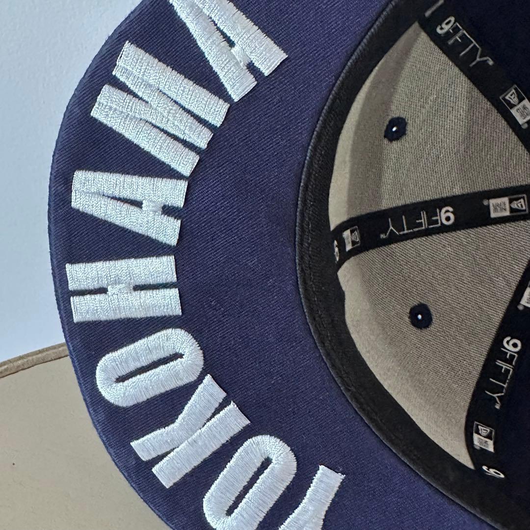 横浜ベイスターズ　NEW ERA　キャップ　大洋ホエールズ　スナップバック　絶版