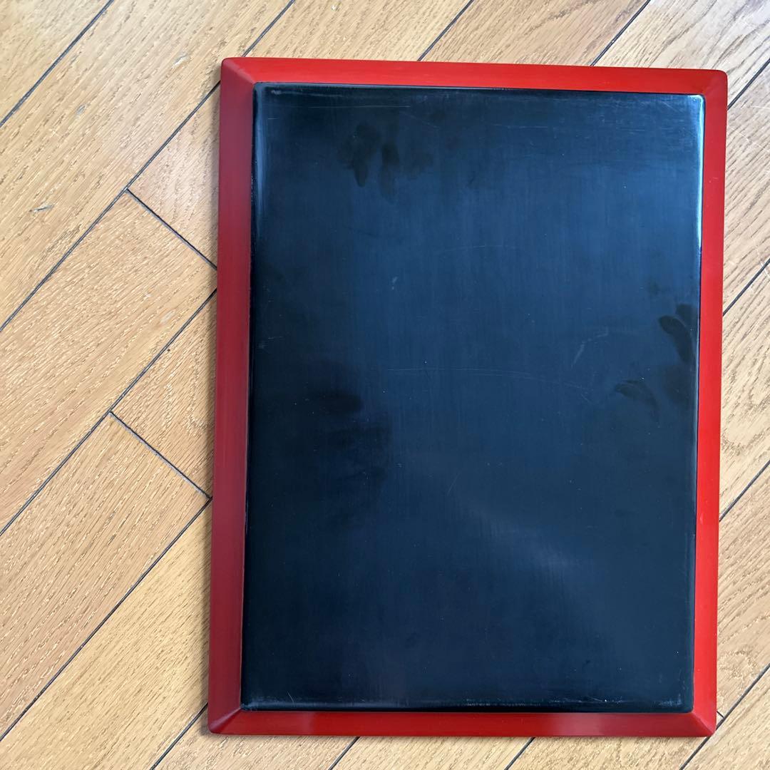 ◾️こんなにたくさんセットの仙台堆朱は珍しいです◾️お盆◾️棗◾️お皿◾️重箱◾️綺麗◾️新品