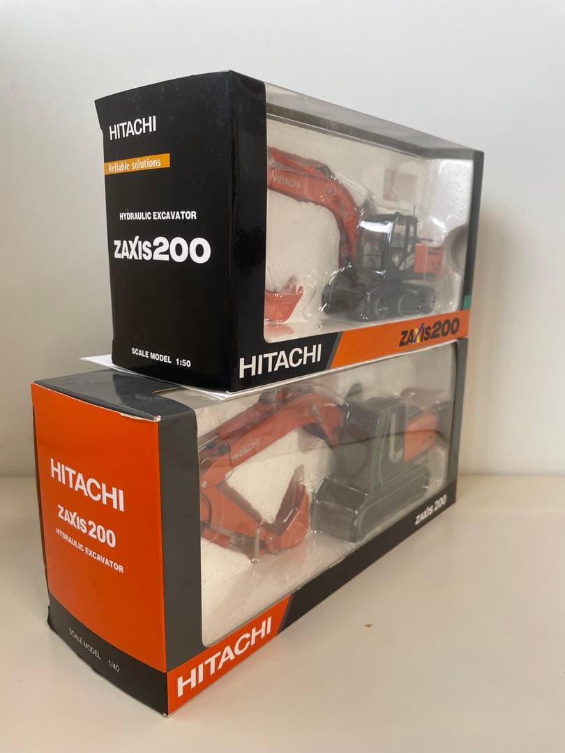 HITACHI ZAXIS200 1/40 1/50 2個セット