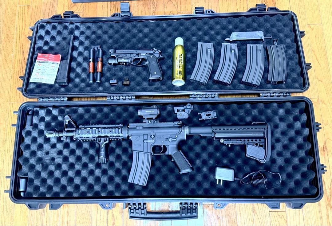 CQB-R M4シリーズ 次世代電動ガンセット