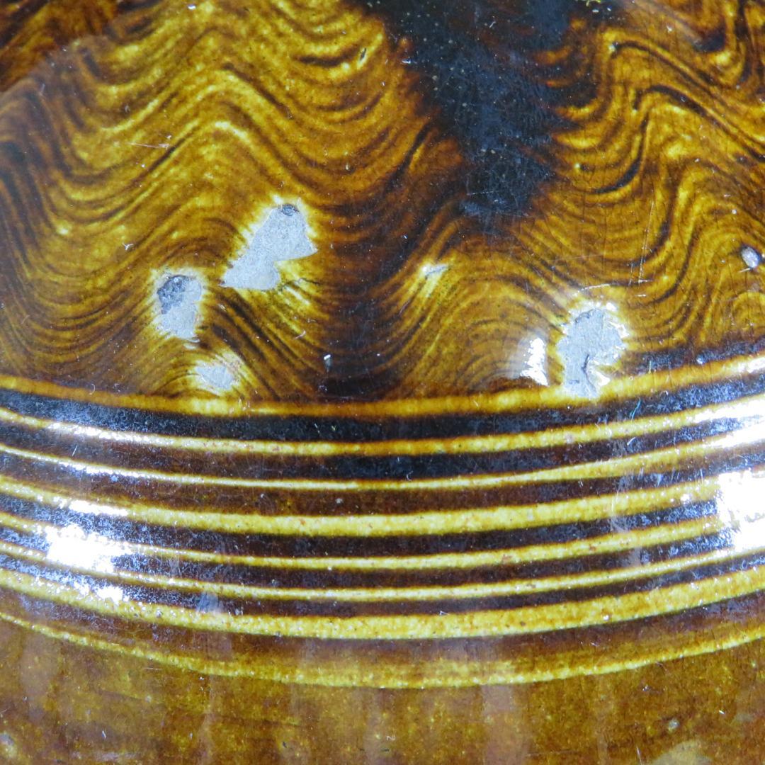 相馬 壺 訳アリ 口直し 大壺 時代物 鉄釉