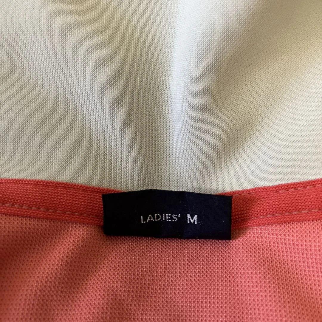 ELLESSE ジャージセットアップ ピンク パンツバックロゴ刺繍 レディースＭ