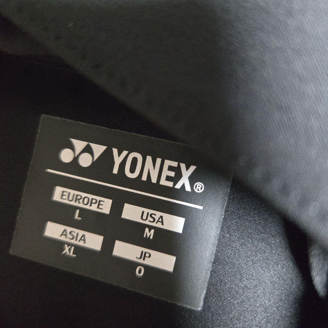 新品　YONEX　ユニ　ウォームアップパーカー　グレー　O　アウター　ブラック