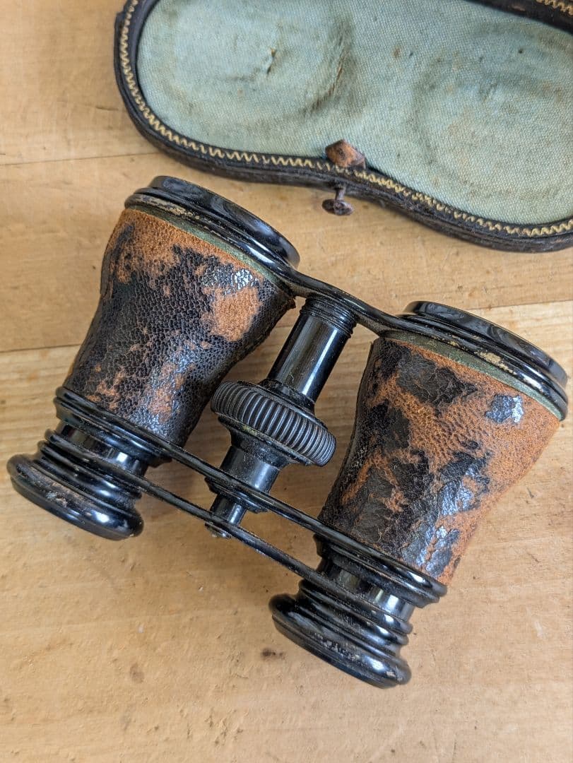 フランス アンティーク ケース入り 双眼鏡 オペラグラス