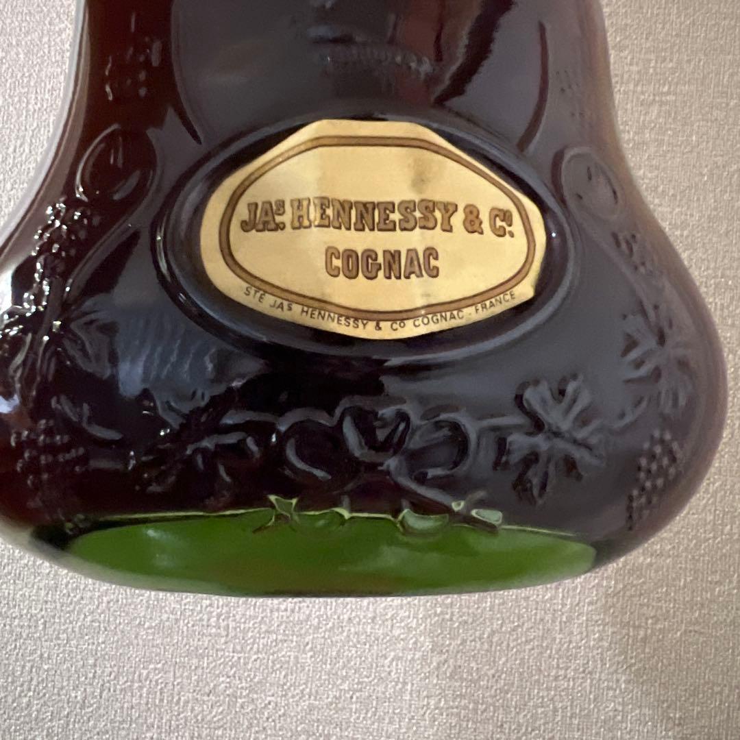 希少 旧ボトル Hennessy XO 金キャップ JA’s 箱付