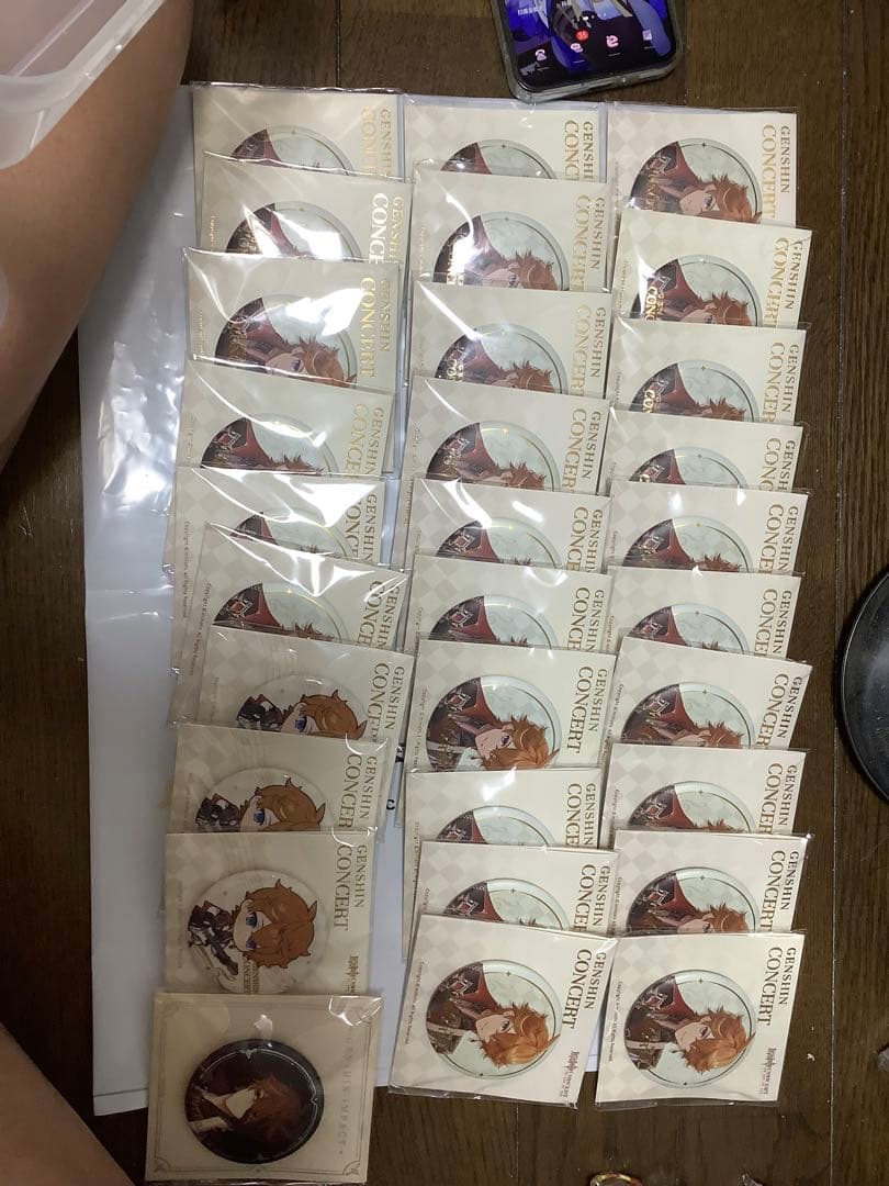 原神 タルタリヤ 缶バッジ 原神コンサート オケコン原神2024fes