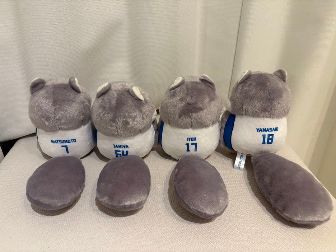 北海道日ハム ファイターズ　モモンガ4等　4選手セット