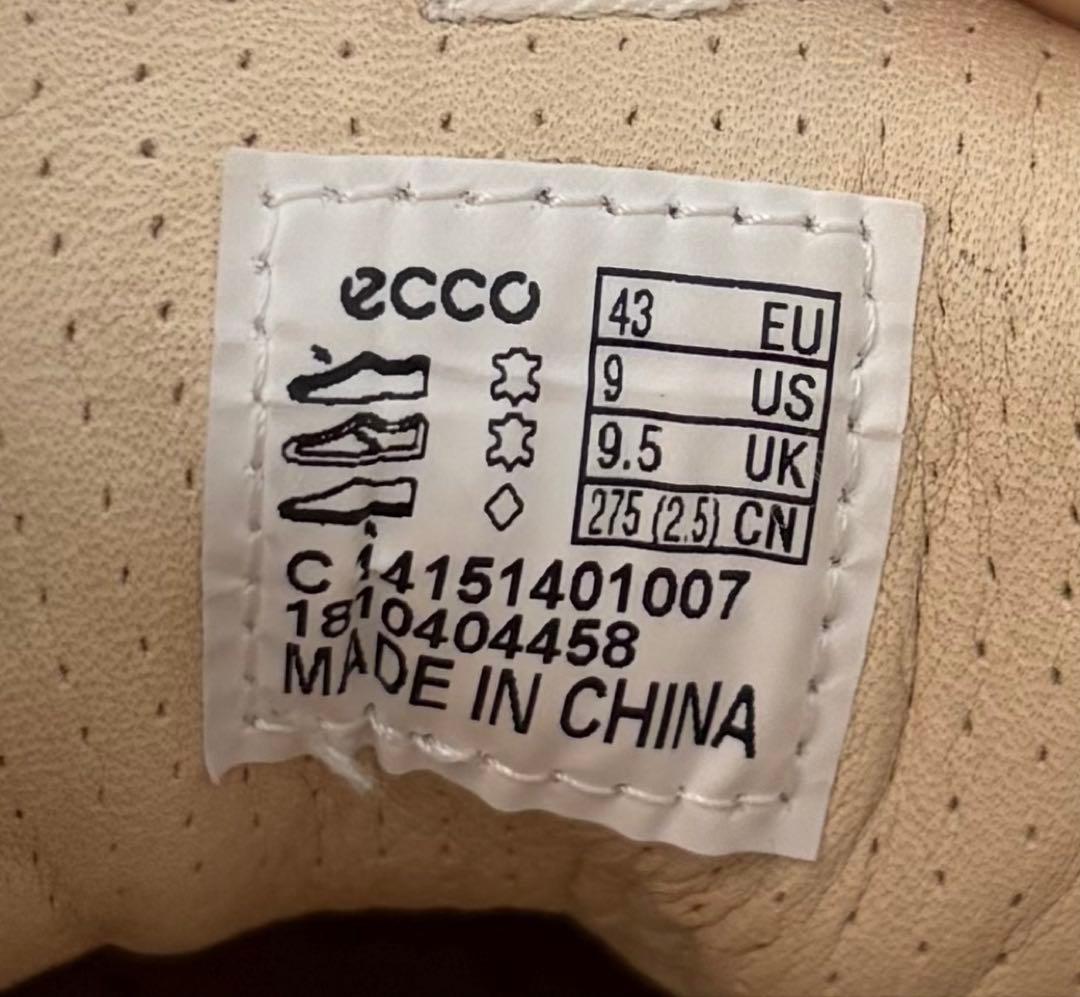 ecco エコー TourHybrid 141514 希少　ウイングチップ