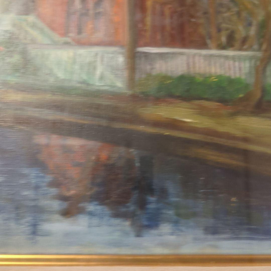 王子図書館 油彩画