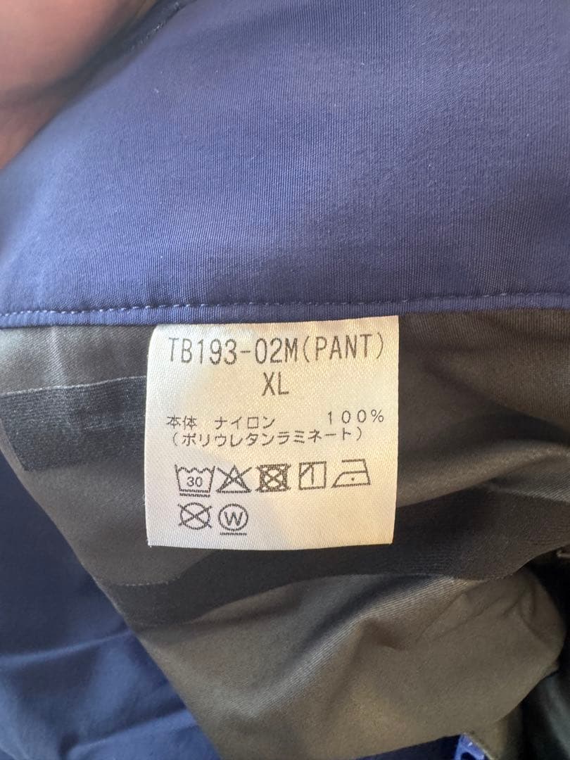 Teton Bros、TB193-01Mと02Mの上下セット