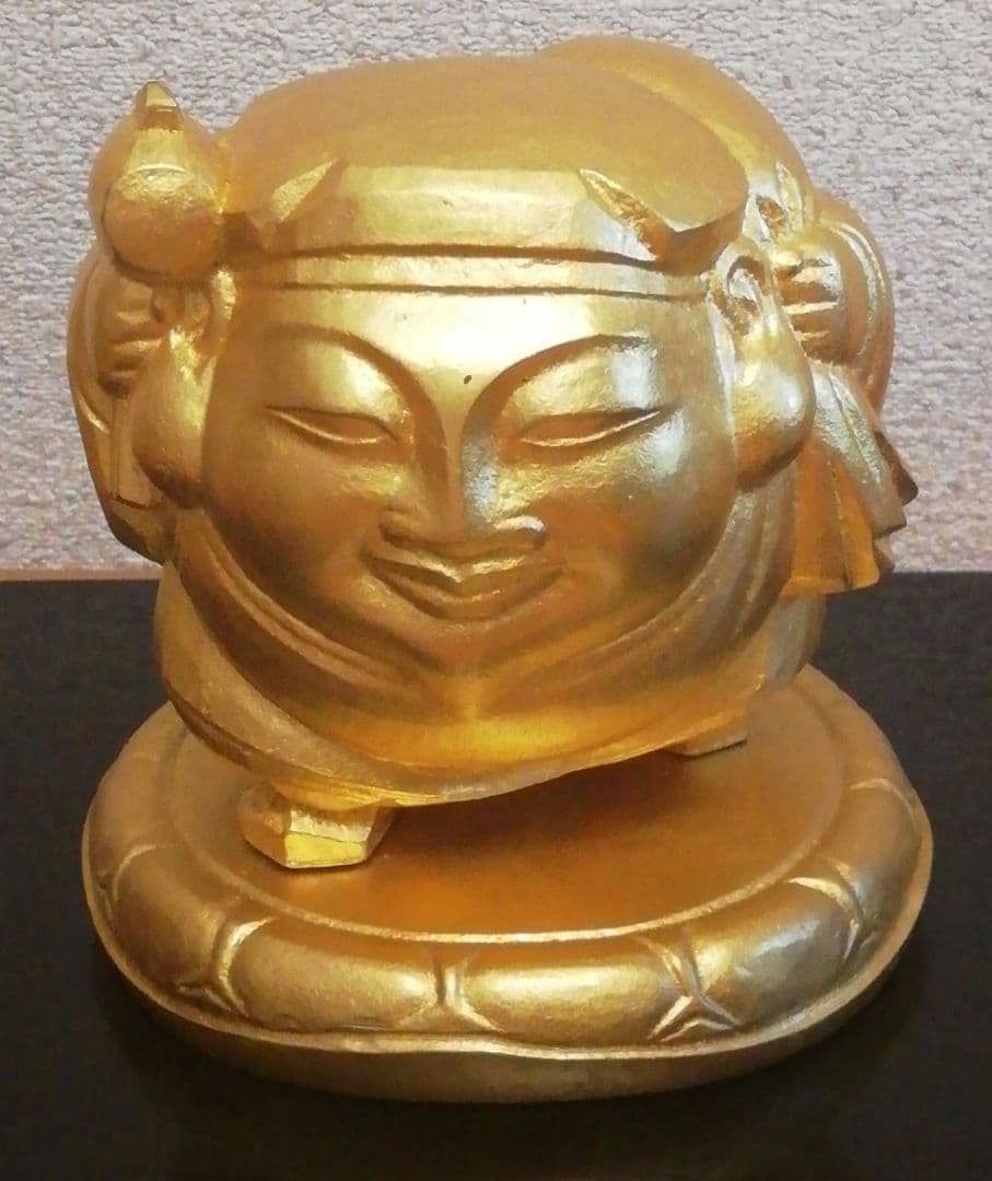 平櫛田中作　ブロンズ　大黒　置物　共箱