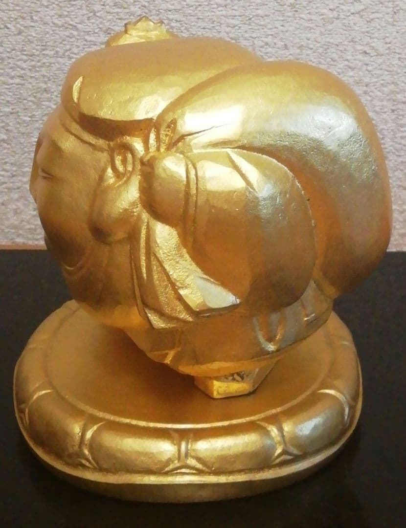 平櫛田中作　ブロンズ　大黒　置物　共箱