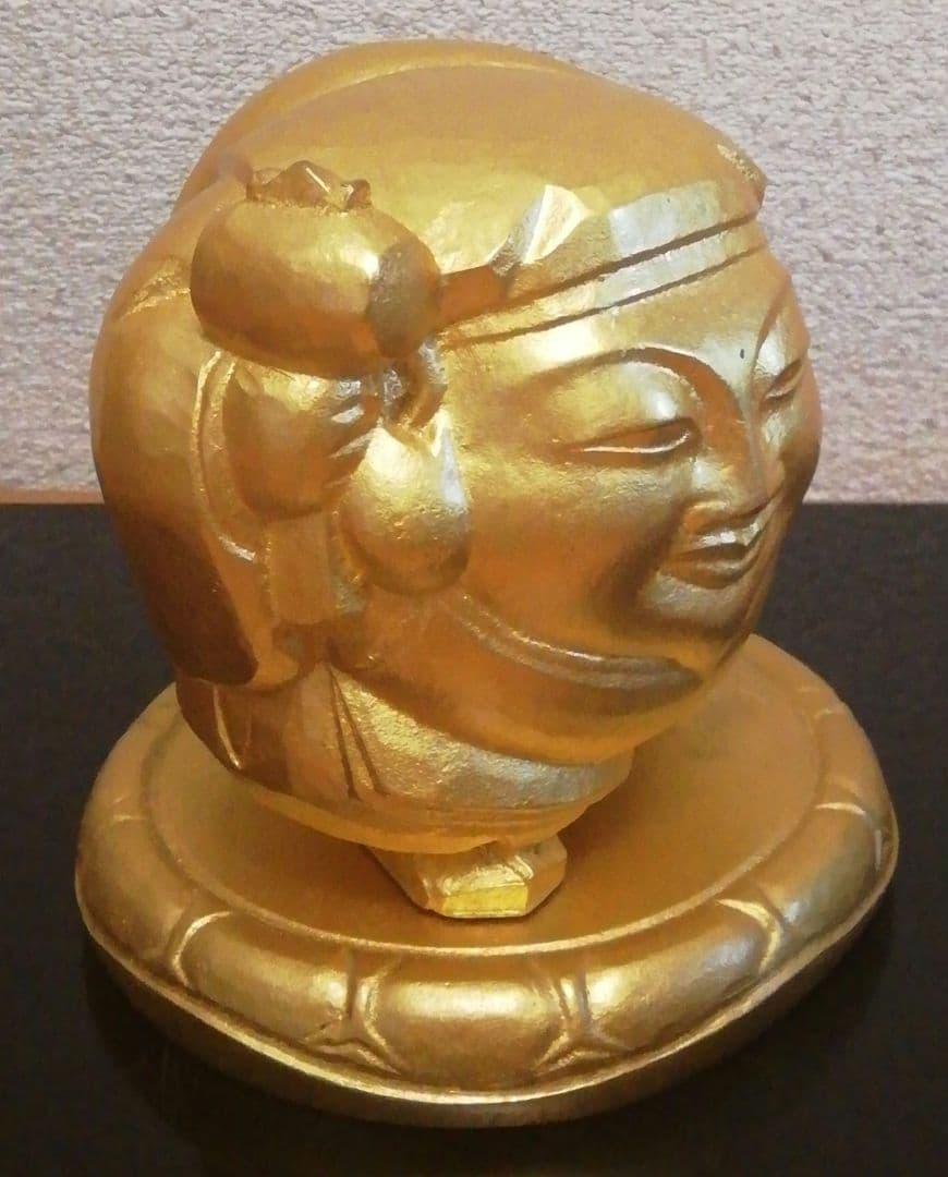 平櫛田中作　ブロンズ　大黒　置物　共箱