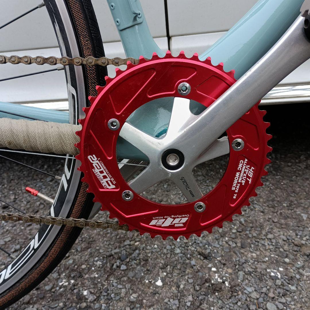 カスタム ロードバイク 水色