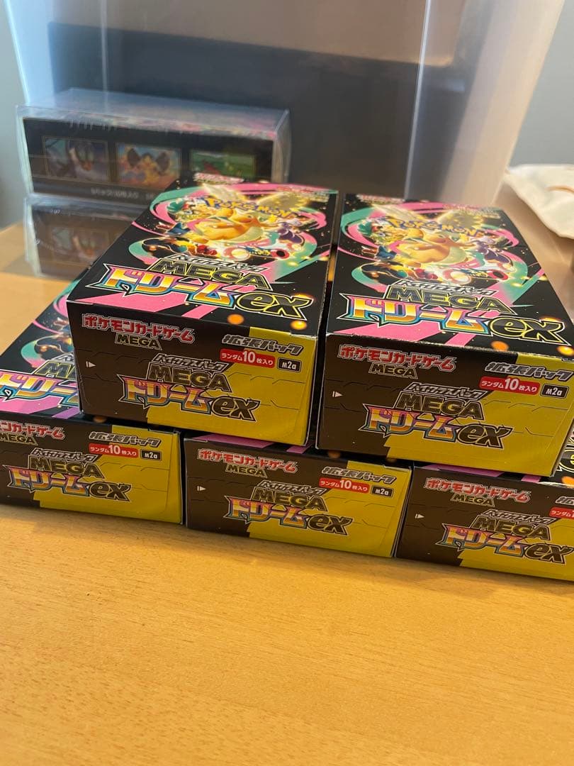 メガドリームex 6箱 未開封