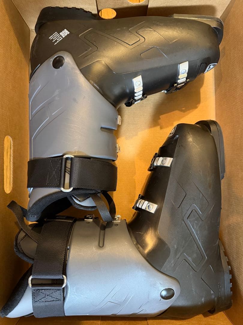 ROSSIGNOL スキー ブーツ ブラック/グレー