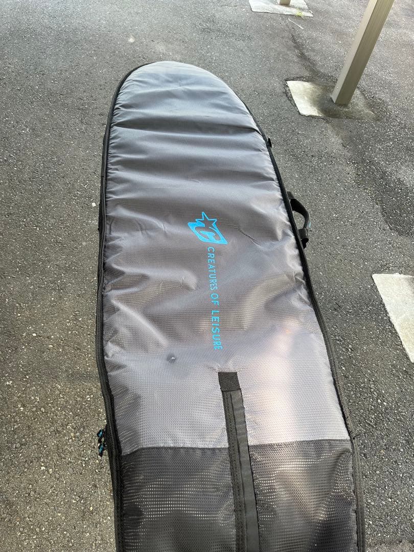 ミッドレングス6.10f 56.9Lファイヤーワイヤー ハードケースフィン5枚付