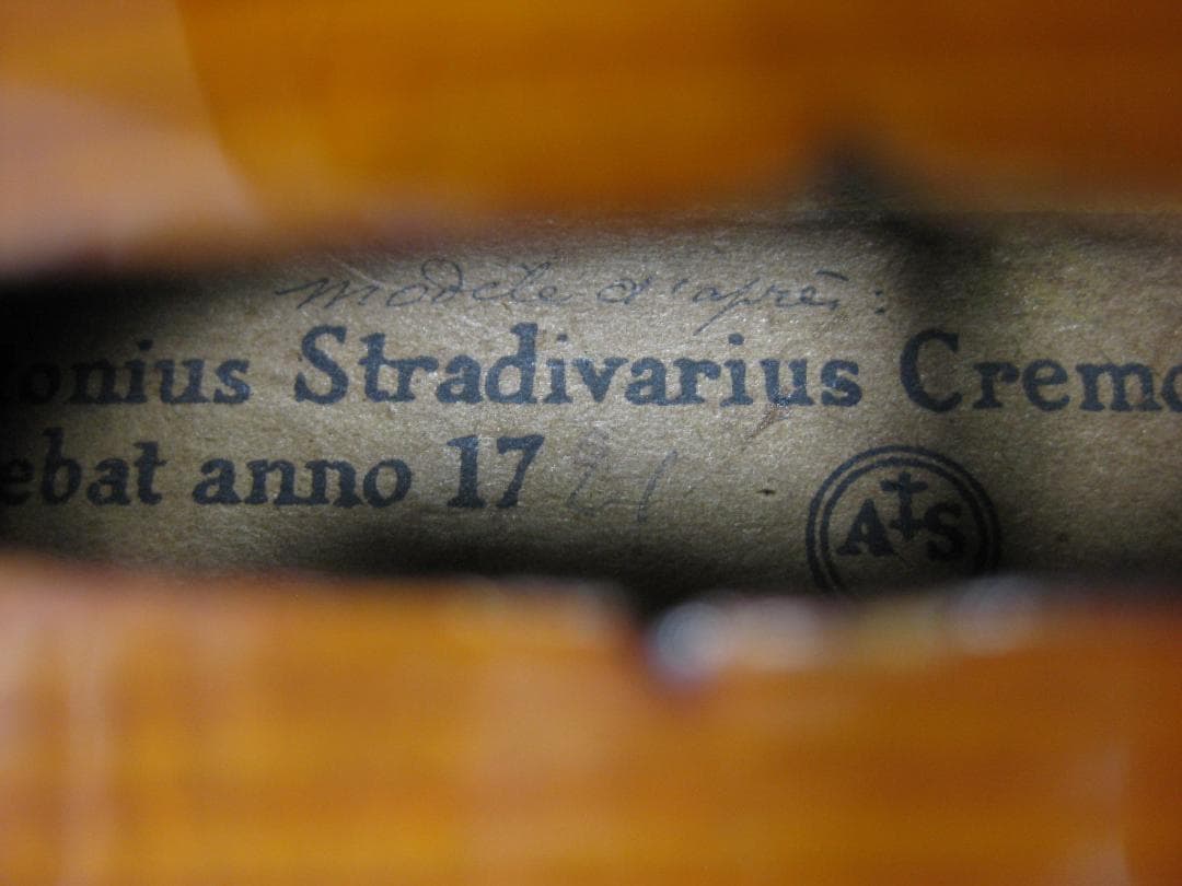 【フランス製1枚板3/4】 Laberte ラベルテ ca.1900 バイオリン