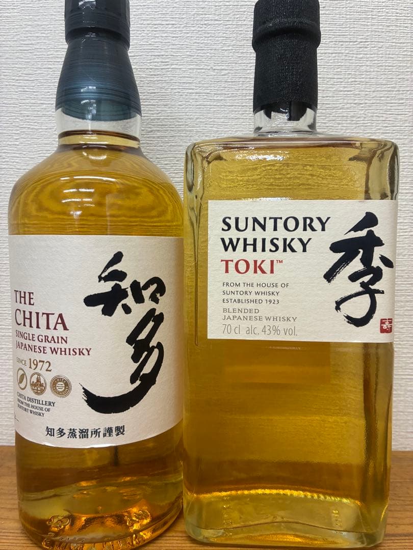 サントリーウイスキー　知多＆季