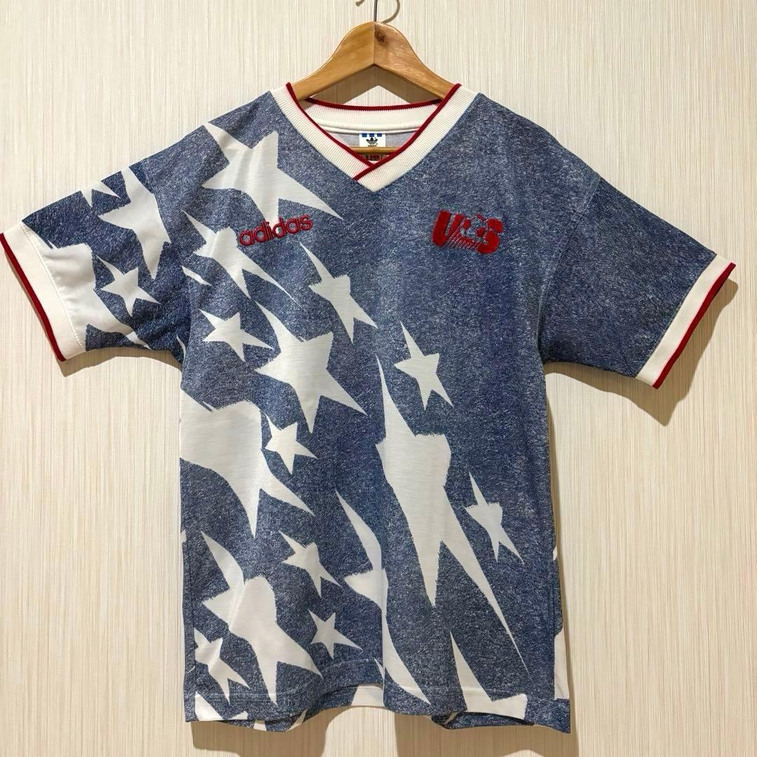 激レア希少　USA製 adidas 94年　W杯　アメリカ代表 背番号　星柄