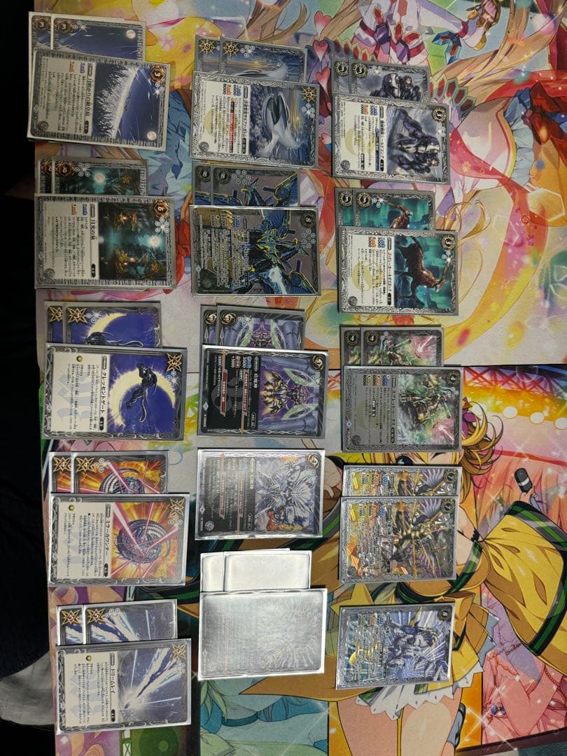 バトルスピリッツ　アルテミス　機獣デッキ　2重スリーブ40枚 +デッキパーツ